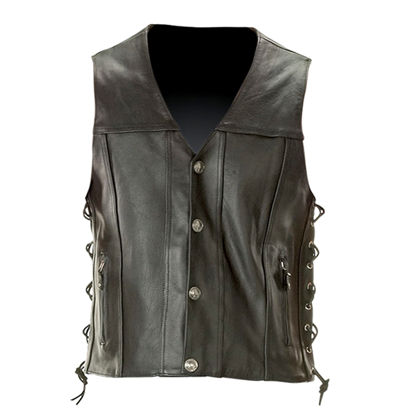  	 Leather Vest
